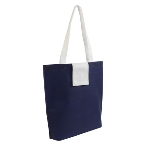 Sac shopper pliable en TNT 80g/m2 avec anses longues 6