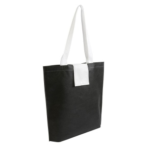 Sac shopper pliable en TNT 80g/m2 avec anses longues 8