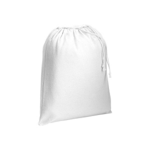 Sac en coton 120 g/m2 avec fermeture en cordon, 25 x 30 cm 4