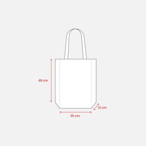 Shopper Fouta en coton 180 g/m2, hanse longues 8