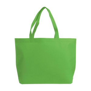 Sac shopping en TNT thermo-saudé, avec anses longues et soufflett 11