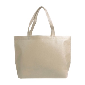 Sac shopping en TNT thermo-saudé, avec anses longues et soufflett 13