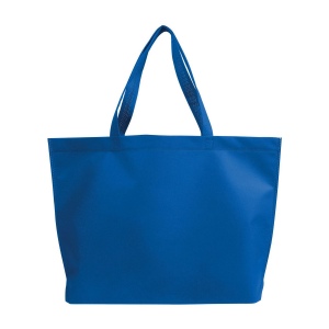 Sac shopping en TNT thermo-saudé, avec anses longues et soufflett 17