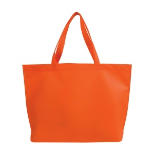 Sac shopping en TNT thermo-saudé, avec anses longues et soufflett 19