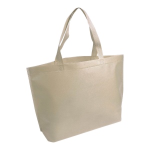 Sac shopping en TNT thermo-saudé, avec anses longues et soufflett 3