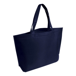 Sac shopping en TNT thermo-saudé, avec anses longues et soufflett 7