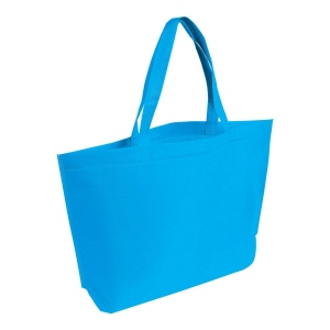 Sac shopping en TNT thermo-saudé, avec anses longues et soufflett 4