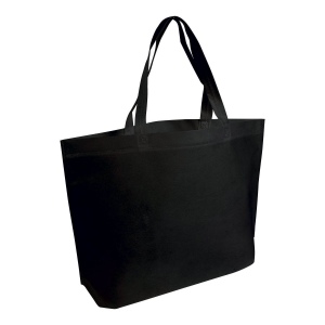 Sac shopping en TNT thermo-saudé, avec anses longues et soufflett 9