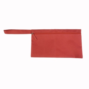 Porte-documents en polyester avec fermeture zip et poignée pratique 22