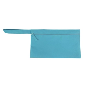 Porte-documents en polyester avec fermeture zip et poignée pratique 15
