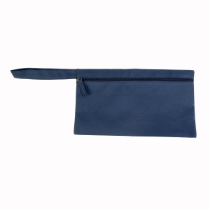 Porte-documents en polyester avec fermeture zip et poignée pratique 20
