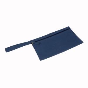Porte-documents en polyester avec fermeture zip et poignée pratique 8