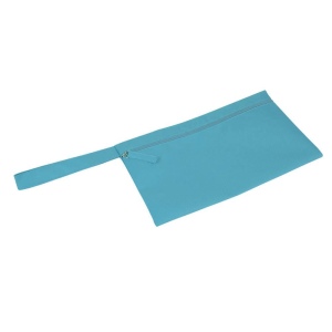 Porte-documents en polyester avec fermeture zip et poignée pratique 4