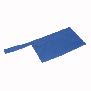 Porte-documents en polyester avec fermeture zip et poignée pratique 5