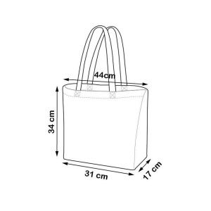 Sac shopper en polypropylène avec doubles anses (long et court) 5