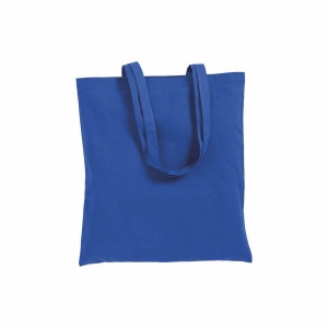 Sac shopping en coton 180 g/m2 avec anses longues et soufflet 7