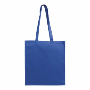 Sac shopping en coton 180 g/m2 avec anses longues et soufflet 8