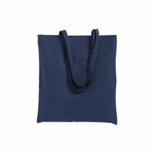 Sac shopping en coton 180 g/m2 avec anses longues et soufflet 13