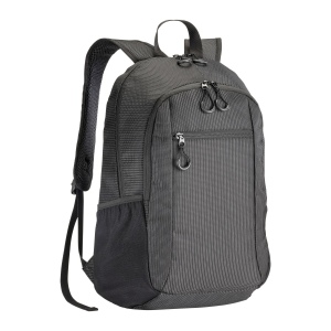 Sac à dos porte PC en dobby nylon avec 3 poches 4