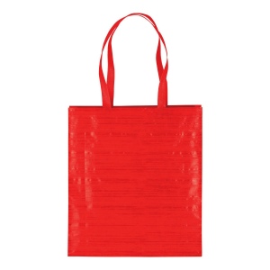Sac Shopping en TNT thermo-saudé, avec anses longues et soufflett 16