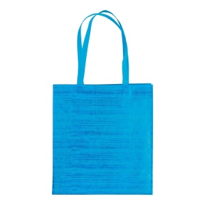 Sac Shopping en TNT thermo-saudé, avec anses longues et soufflett 10