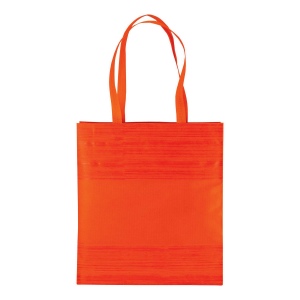 Sac Shopping en TNT thermo-saudé, avec anses longues et soufflett 12
