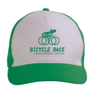 Chapeau en polyester, 5 panneaux, réglagé à velcro 18