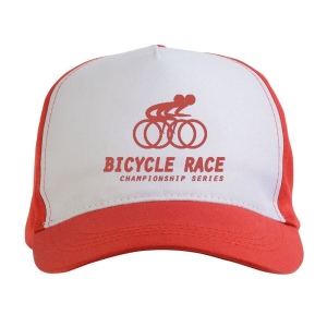 Chapeau en polyester, 5 panneaux, réglagé à velcro 20