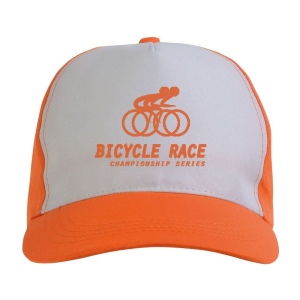 Chapeau en polyester, 5 panneaux, réglagé à velcro 12