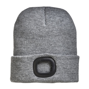 Bonnet en maille 100% acrylique epais avec lumiere LED amovible et rechargeable via USB 7