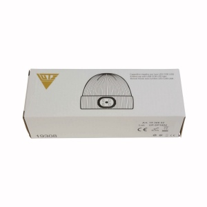 Bonnet en maille 100% acrylique epais avec lumiere LED amovible et rechargeable via USB 10