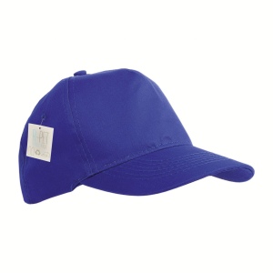Casquette en RPET, 5 panneaux, fermeture en velcro 8