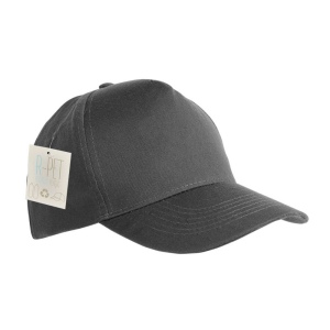 Casquette en RPET, 5 panneaux, fermeture en velcro 14