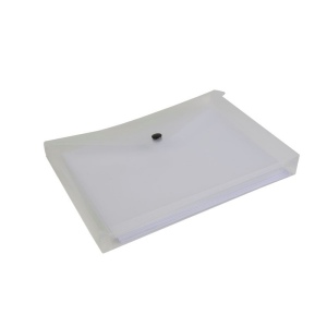 Porte-documents en PP 150 avec 1 poche et fermeture à clip (A5), avec soufflet 5