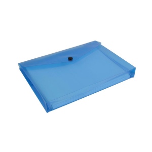 Porte-documents en PP 150 avec 1 poche et fermeture à clip (A5), avec soufflet 7