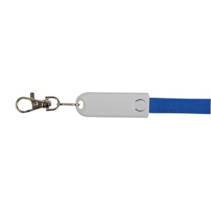 Lanière avec mousqueton avec fonction de cable de recharge avec prise Micro-USB/Lightning/ 7