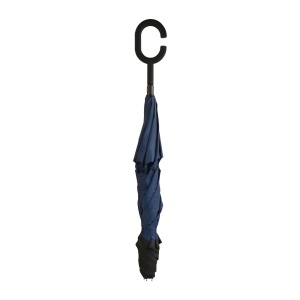 Parapluie réversible avec manche rond en  gommè 4