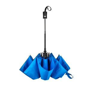 Mini-parapluie automatique, en tissue de soie naturelle, gaine 17