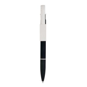 Stylo twist en aluminium avec clip qui se transforme en cable de recharhe USB/Lightning/mi 4