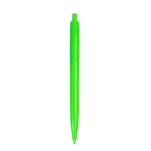 Stylo à poussoir en plastique