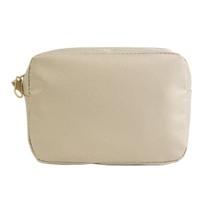 Beauty case en microfibre avec fermeture zip 4