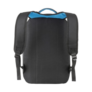 Sac-à-dos porte-pc en polyester 600D. Poche principale porte-pc et 3 poches frontales 6