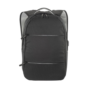 Sac-à-dos porte-pc en polyester 600D. Poche principale porte-pc et 3 poches frontales 8