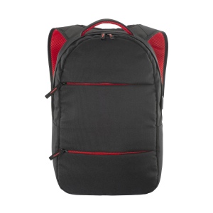 Sac-à-dos porte-pc en polyester 600D. Poche principale porte-pc et 3 poches frontales 11