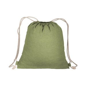 Sac à dos en coton recyclé effet mélange 13