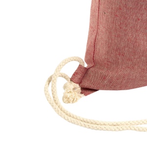 Sac à dos en coton recyclé effet mélange 25