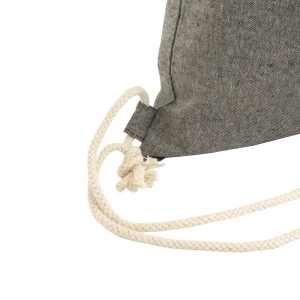 Sac à dos en coton recyclé effet mélange 27