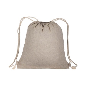 Sac à dos en coton recyclé effet mélange 14