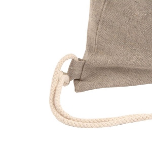 Sac à dos en coton recyclé effet mélange 15