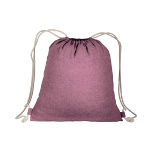 Sac à dos en coton recyclé effet mélange 17